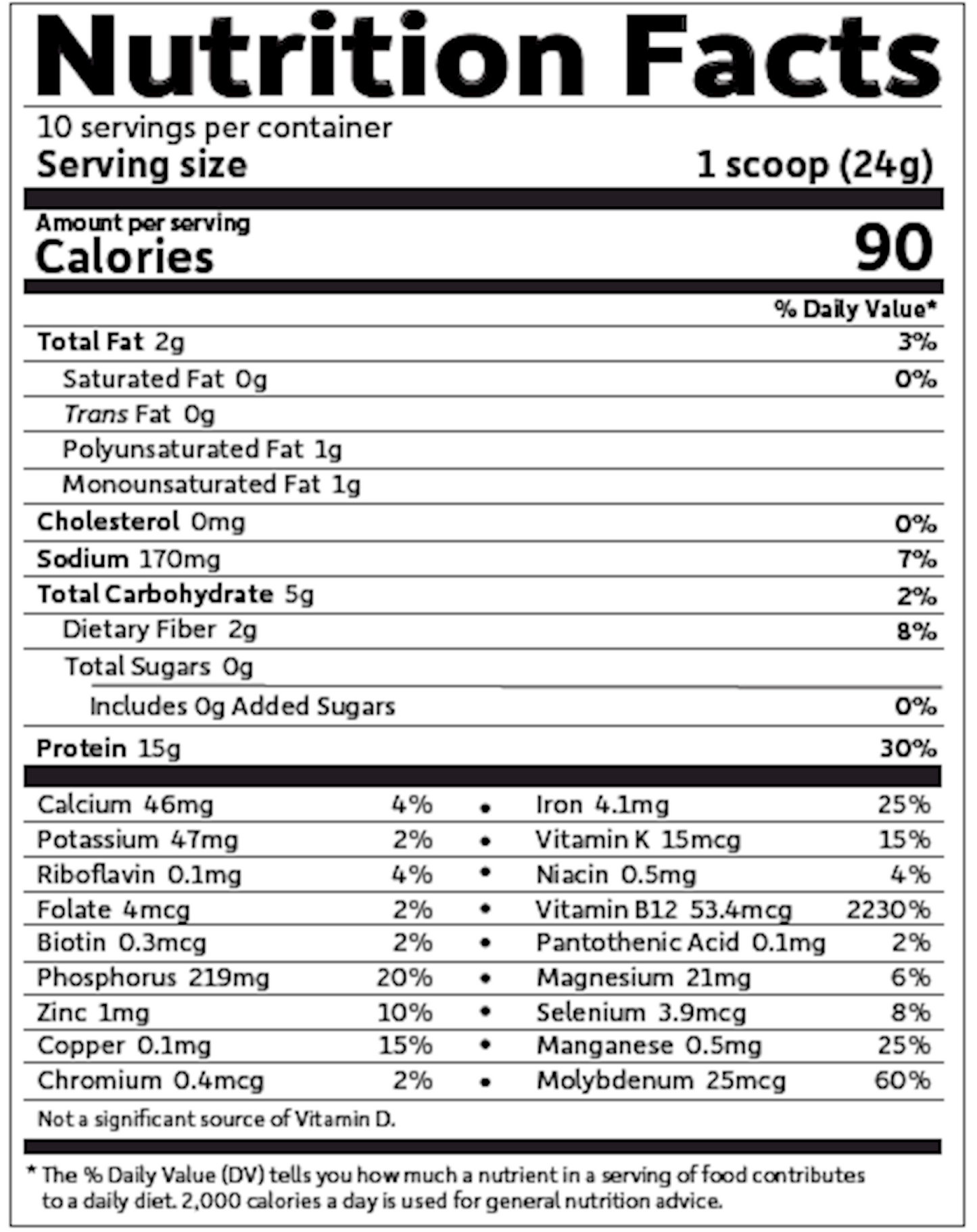 Organic Plant Protein Energy