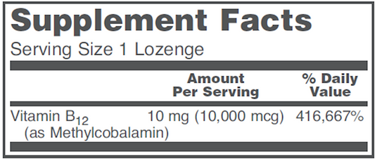 Methyl B12 10,000 mcg
