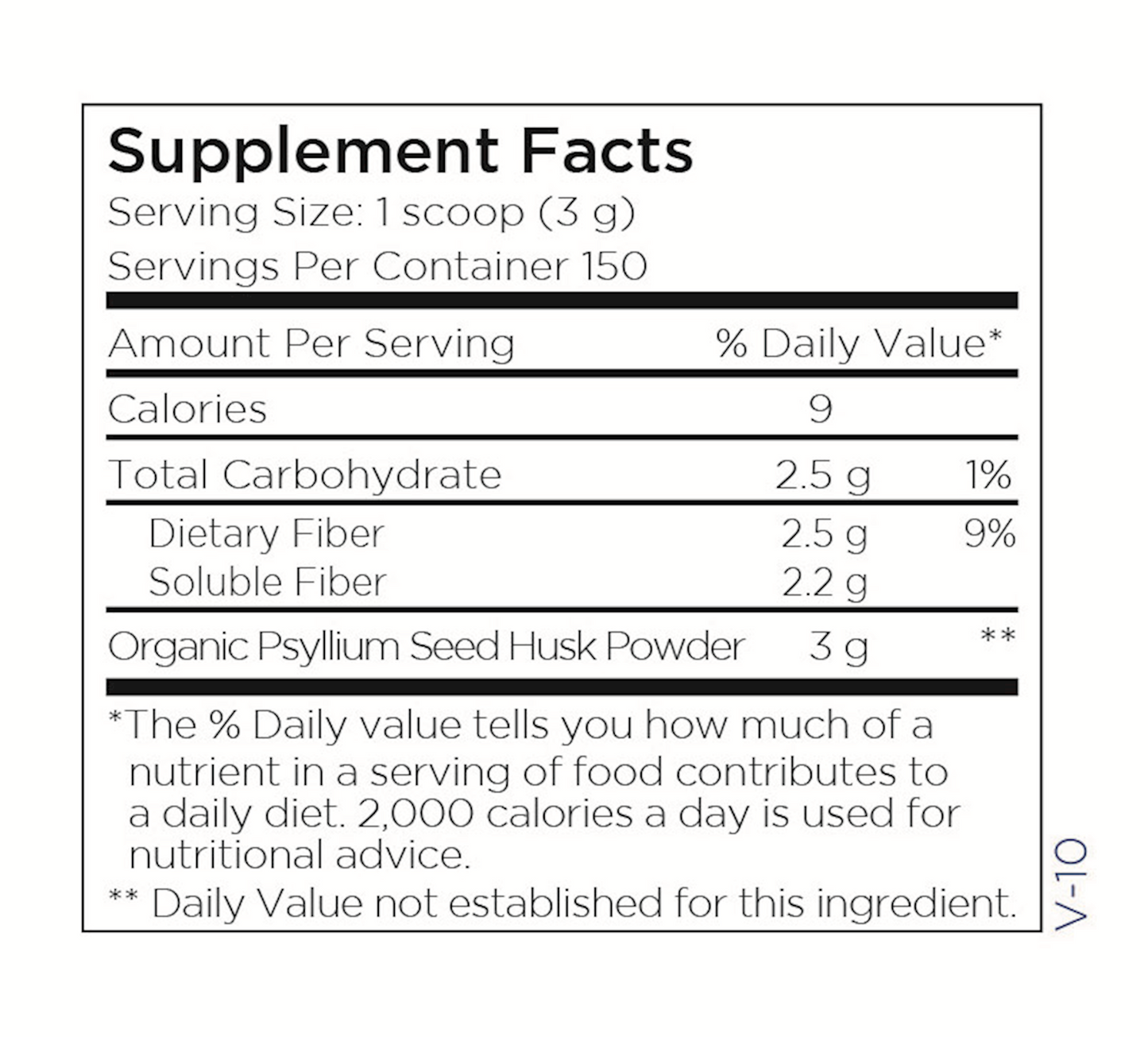 Organic Psyllium Husk Powder