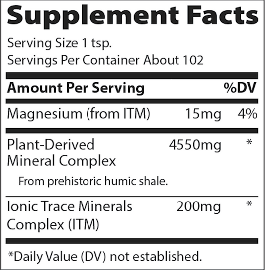 Ionic Plant Minerals