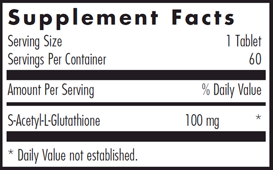 Acetyl-Glutathione 100 mg