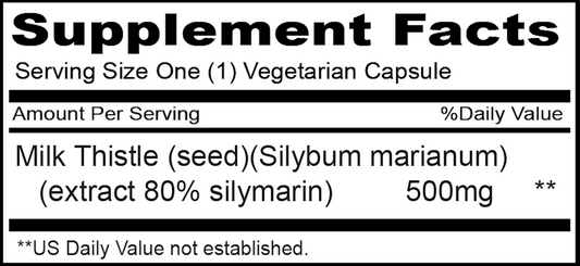Milk Thistle 500 mg