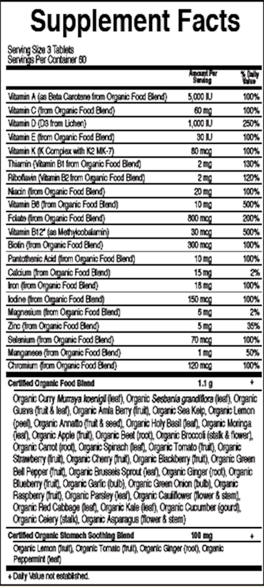 mykind Organics Prenatal Multi