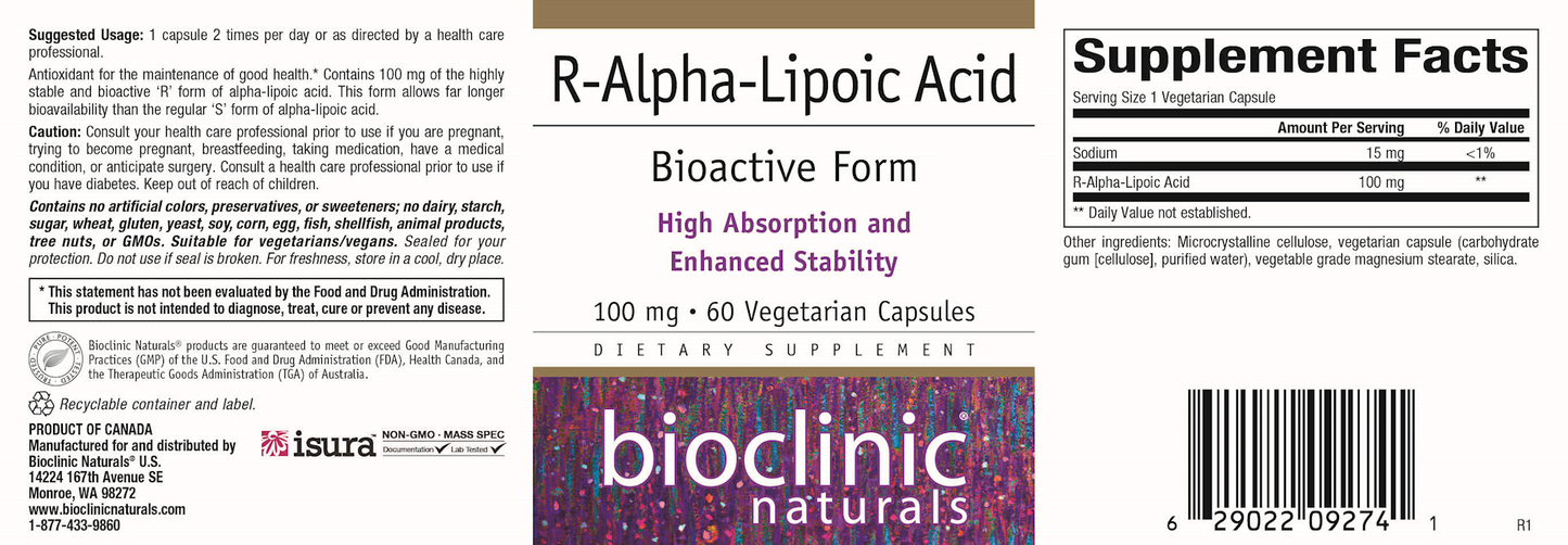 R-Alpha-Lipoic Acid