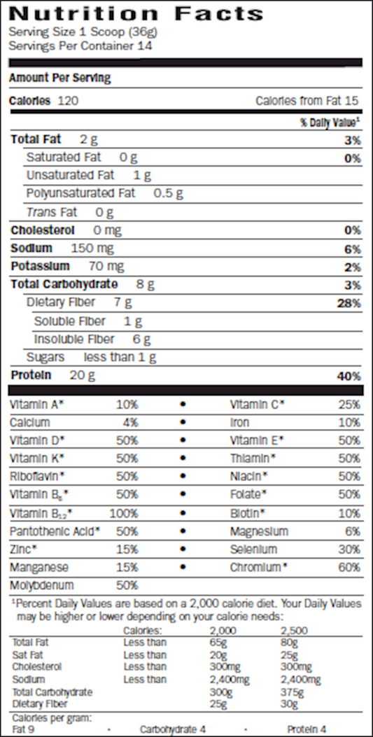 RAW Organic Meal Chocolate
