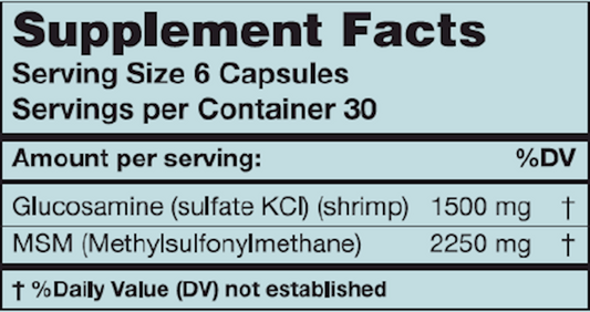 Glucosamine/MSM