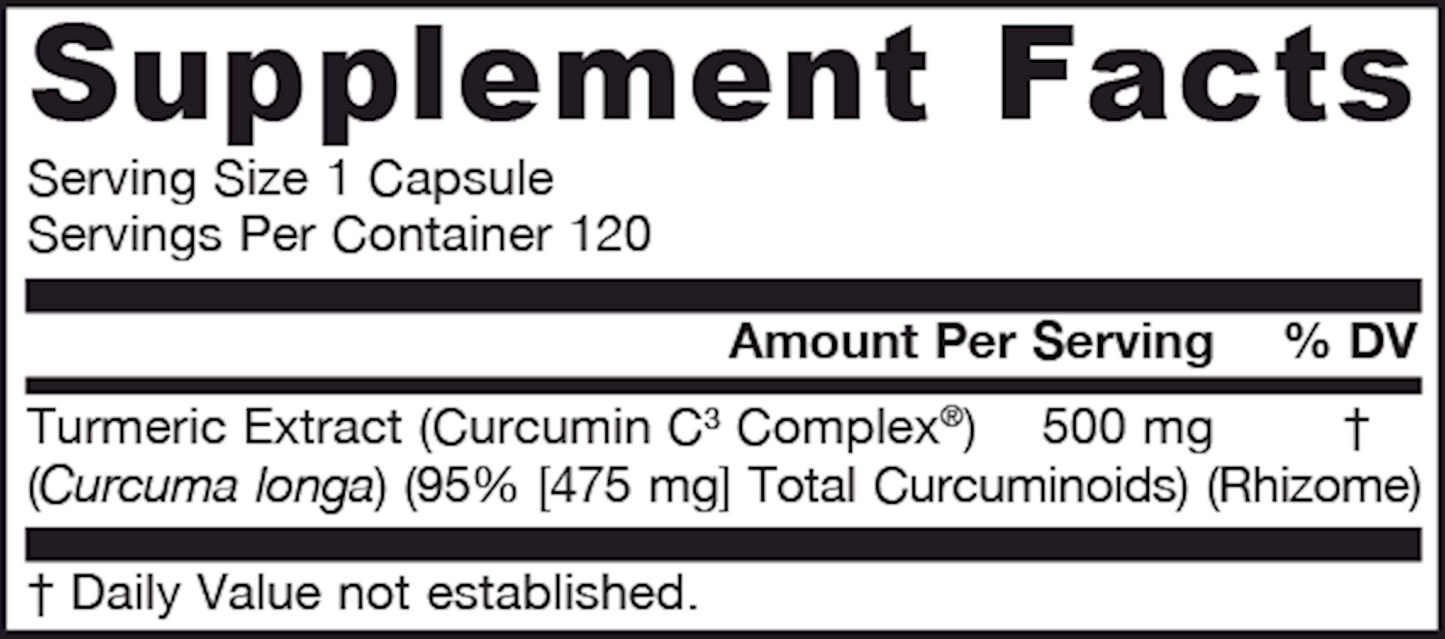 Curcumin 95 500 mg
