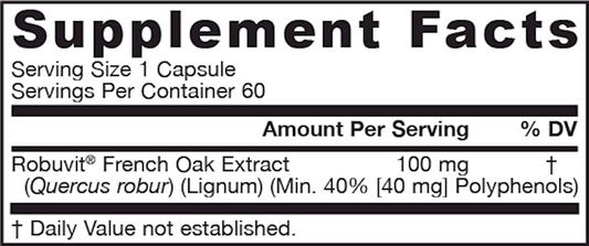 French Oak Extract 100 mg