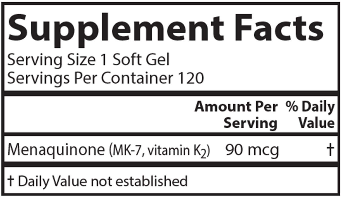 Vitamin K2 MK7