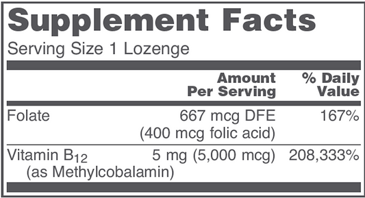 Methyl B12 5000 mcg