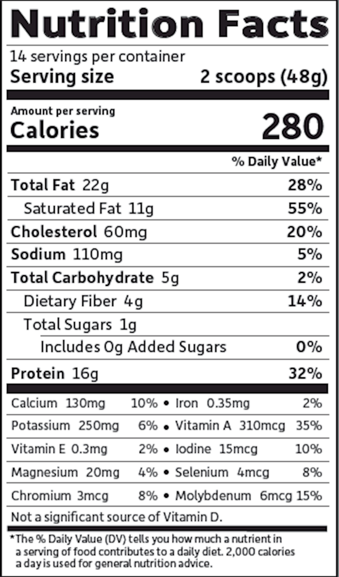 Keto Meal Vanilla