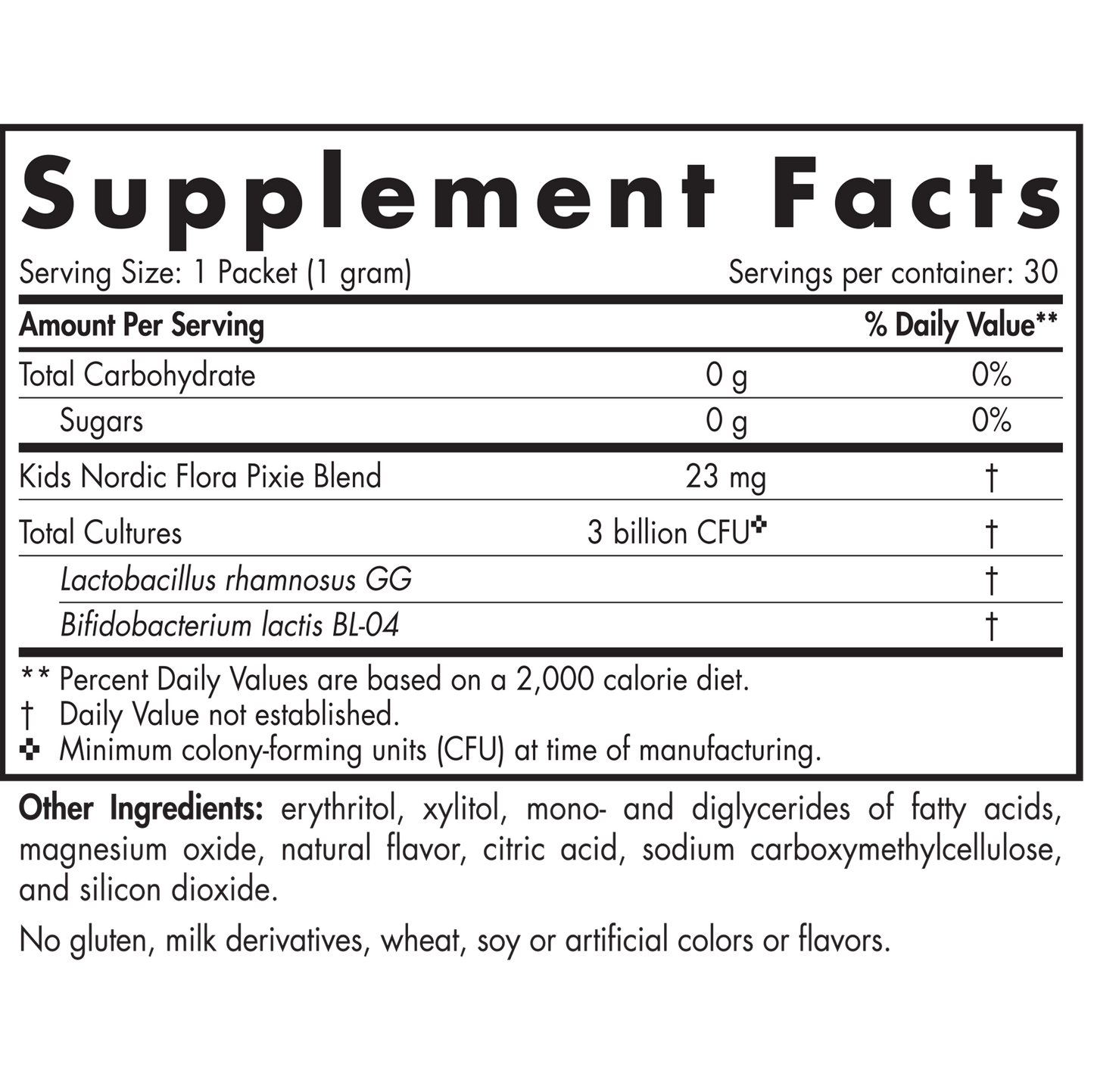 Kids Probiotic Pixies Rad Berry