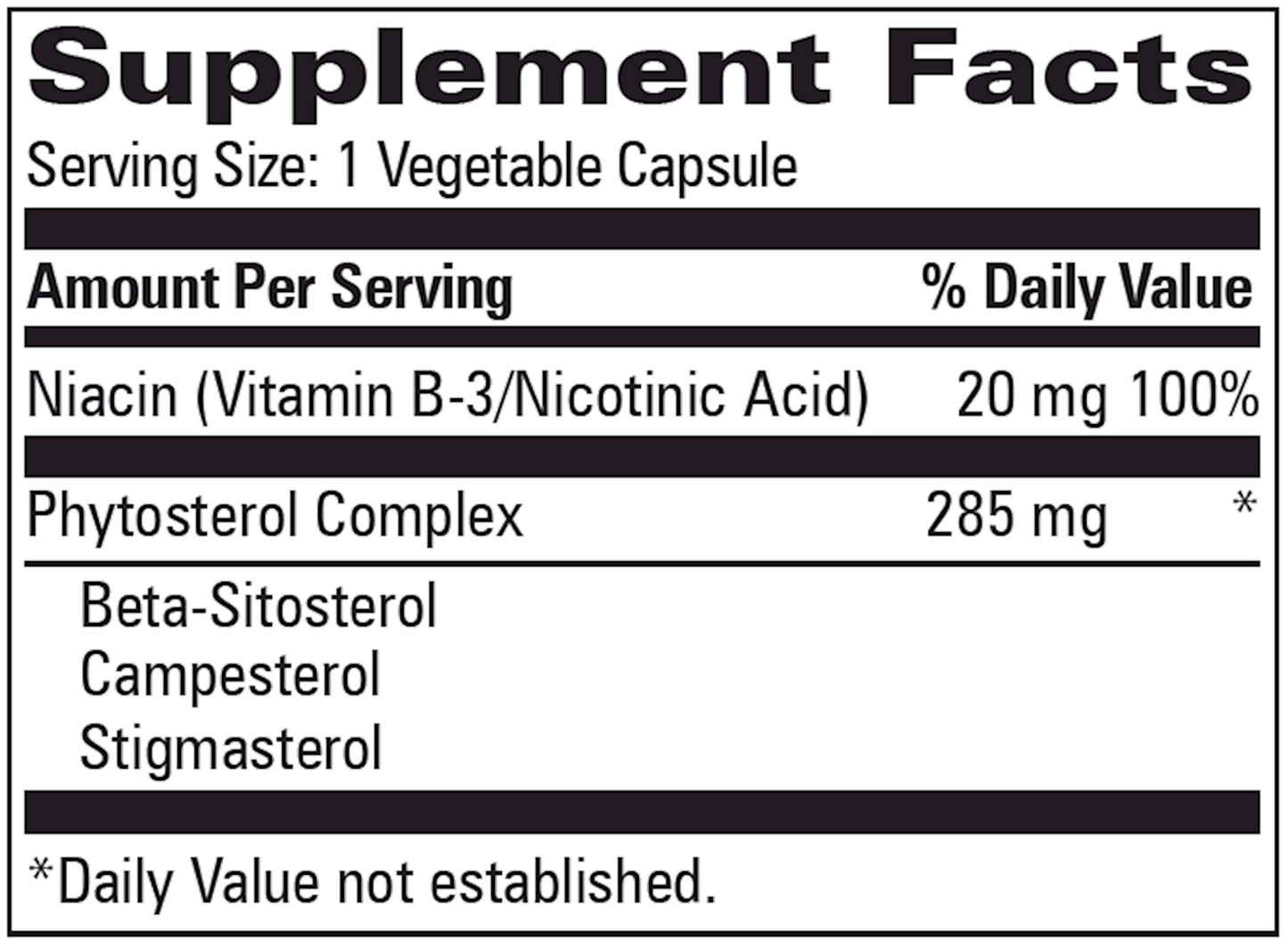 Phytosterol Complex