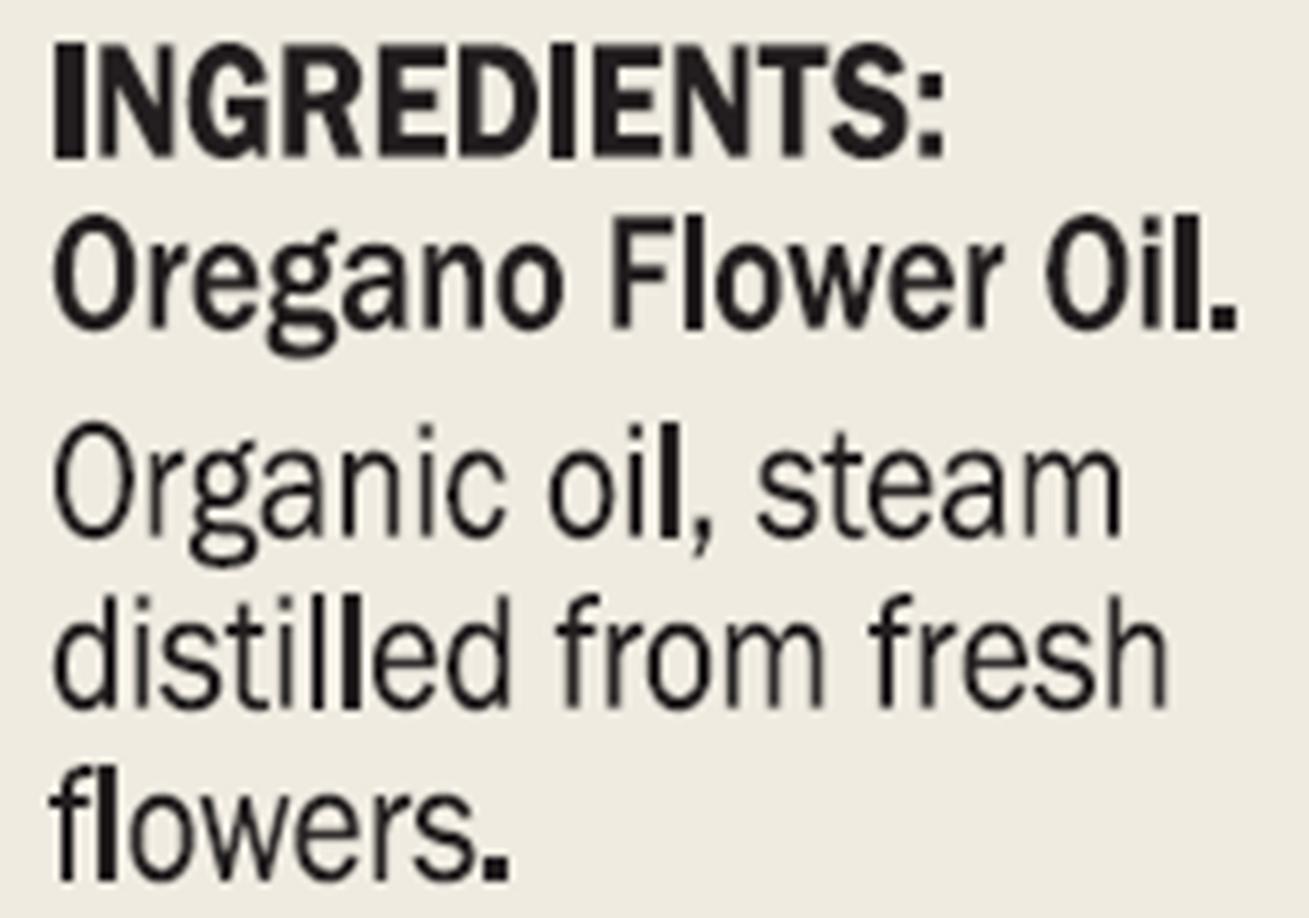 Oregano Oil, Organic