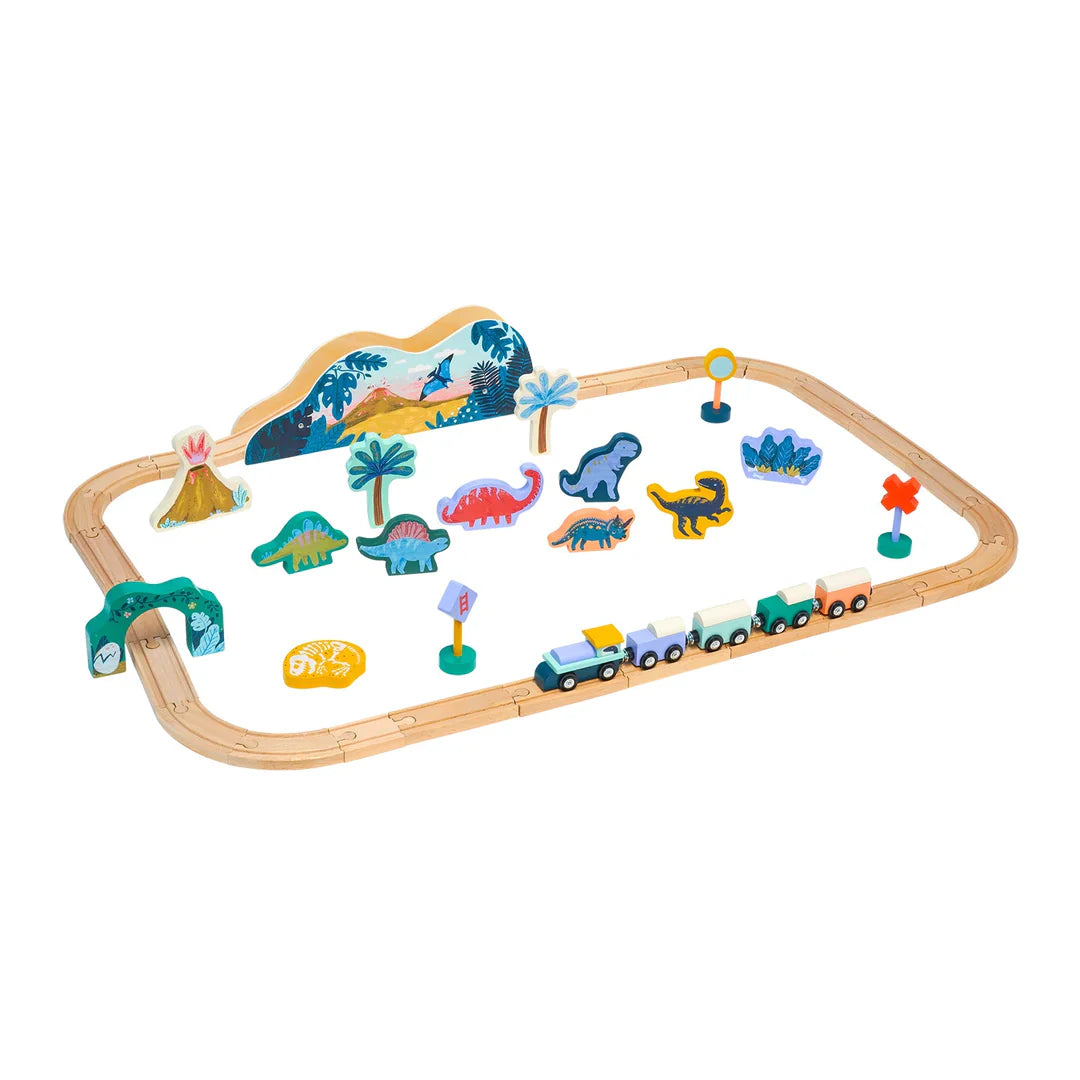 Manhattan Toy Train Set Dinosaur