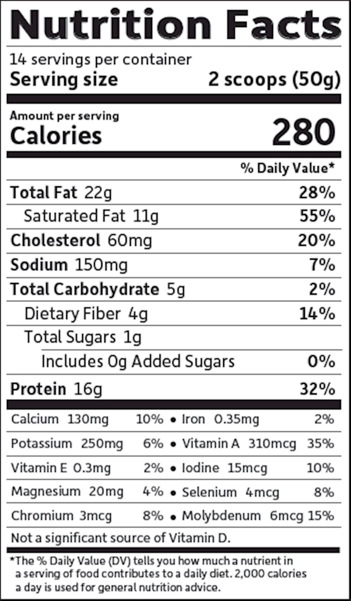 Keto Meal Chocolate