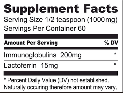 Bioactive Colostrum Powder