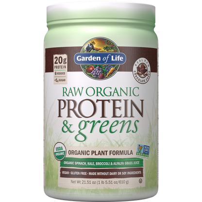 RAW Protein and Greens Chocolate