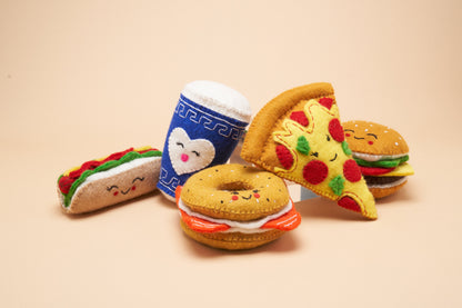 Bagel Squeaker Toy