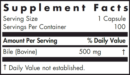 Ox Bile 500 mg