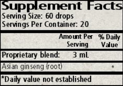Panax gin/asian ginseng