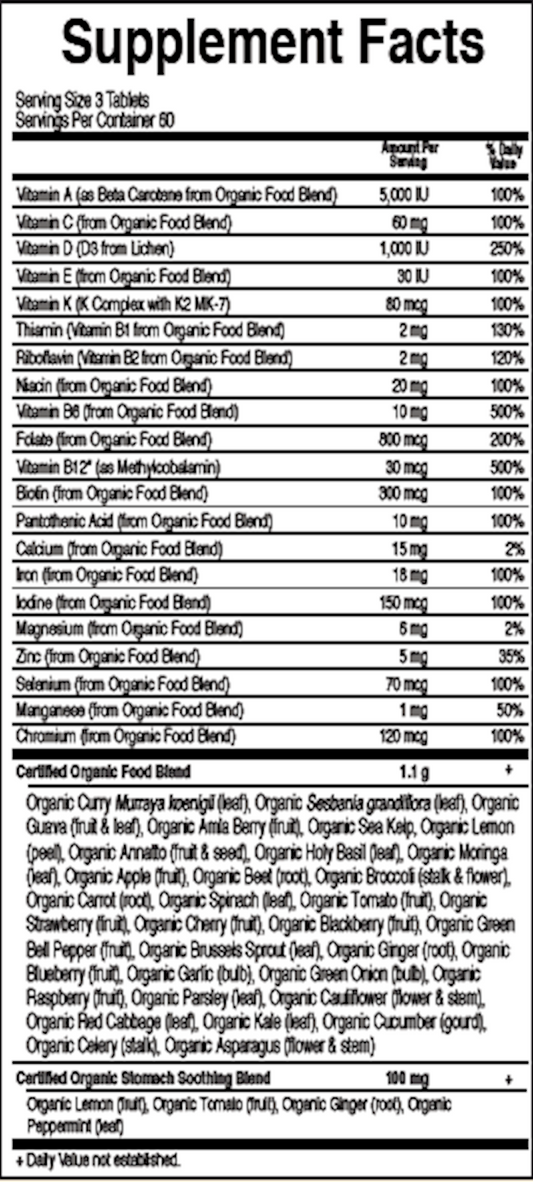 mykind Organics Prenatal Multi