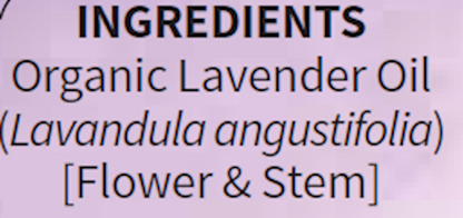 Lavender Essential Oil Organic