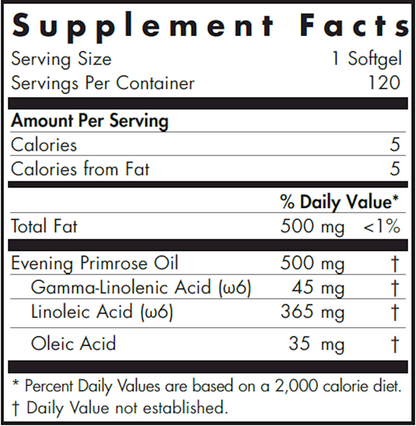 Evening Primrose Oil 500 mg