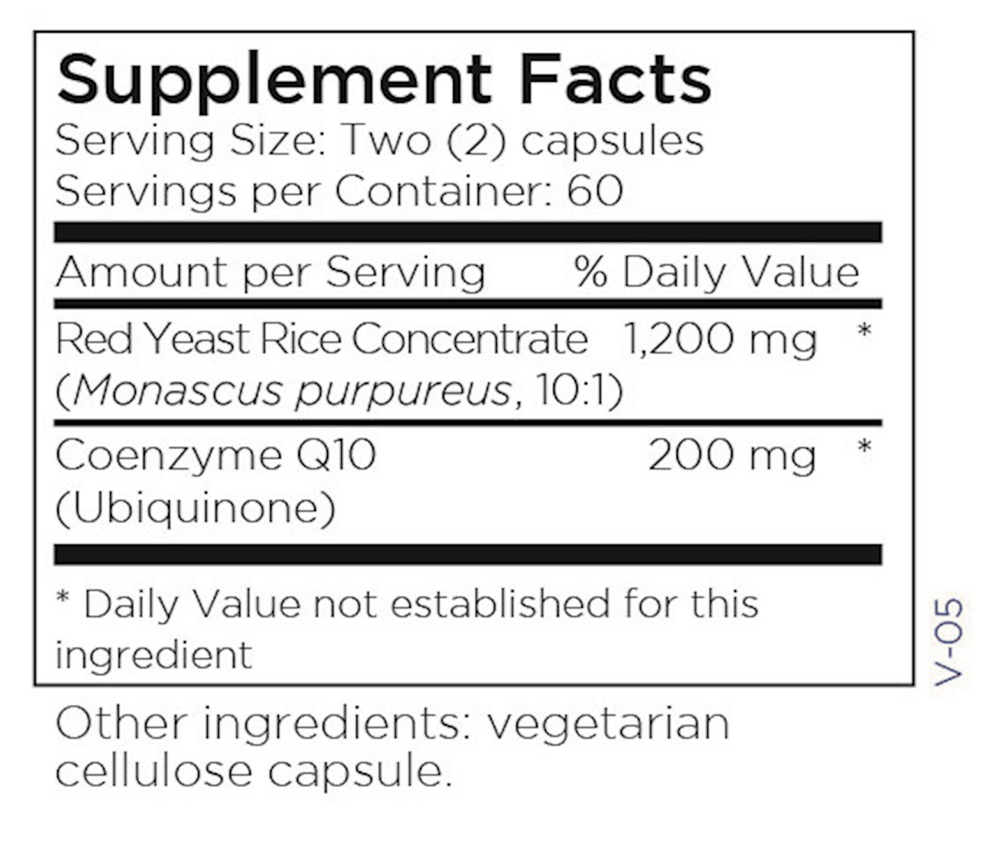 Red Yeast Rice w/CoQ10