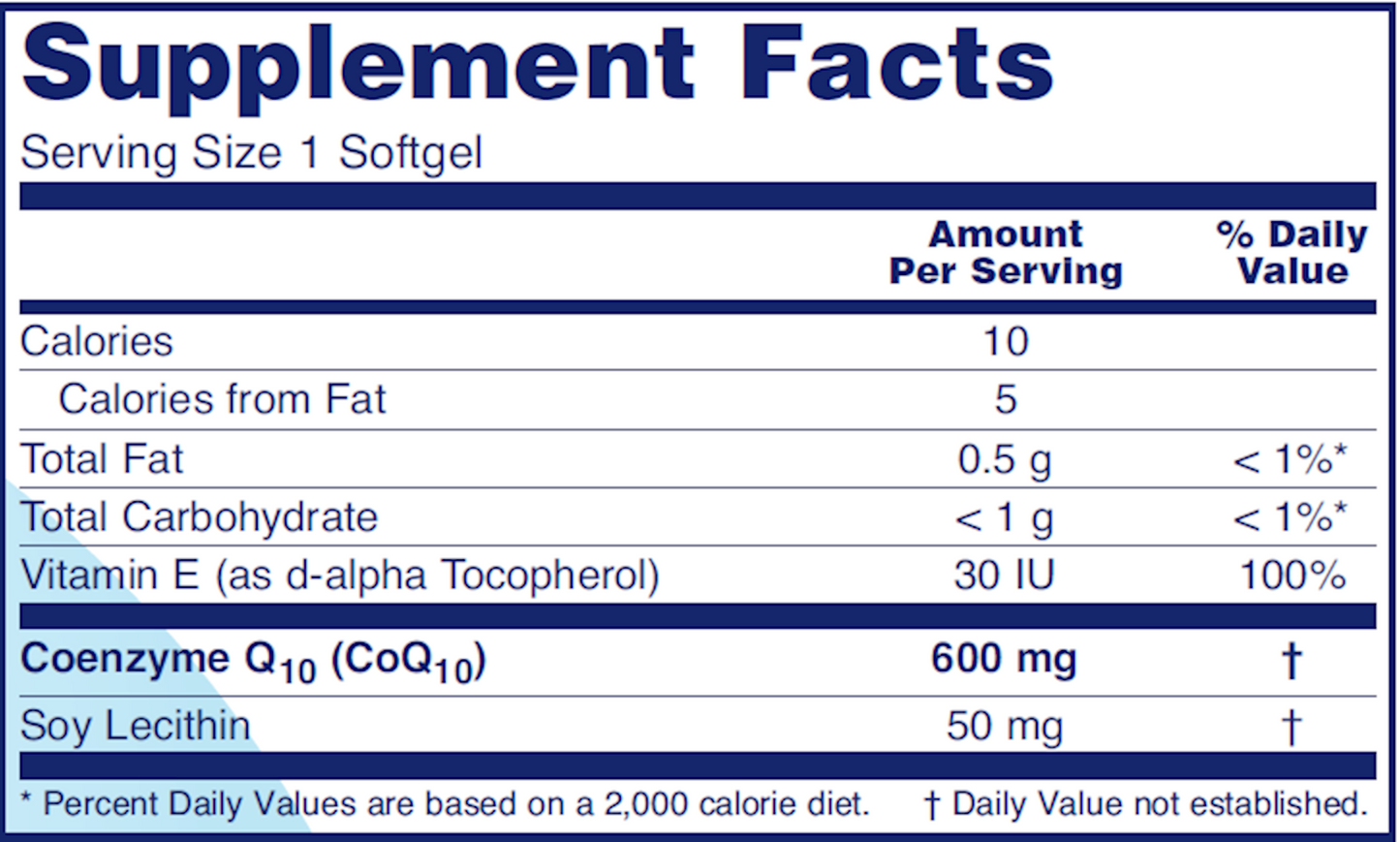 CoQ10 600 mg