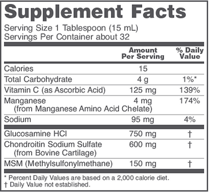 Glucosamine & Chondroitin with MSM