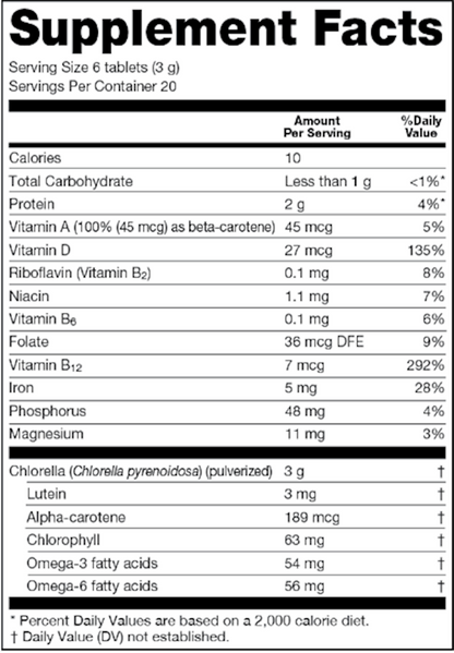 Sun Chlorella 500 mg