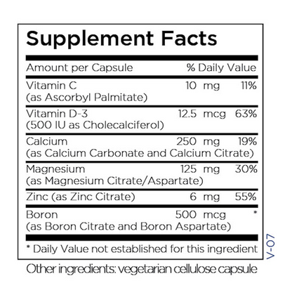 Cal/Mag/Zinc w/ Vit D Plus