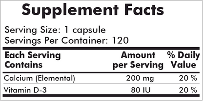 Calcium 200 mg