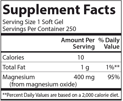 Liquid Magnesium 400 mg
