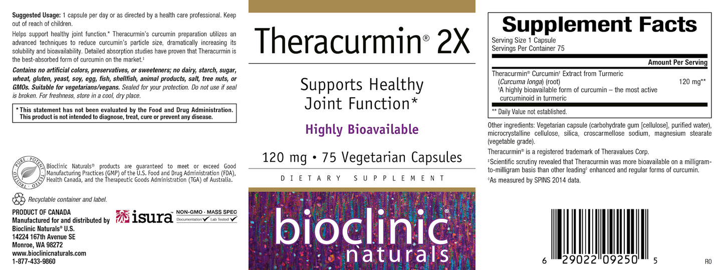 Theracurmin 2X