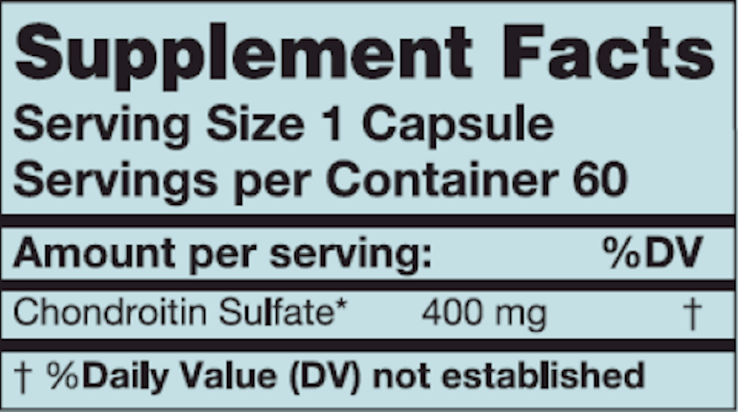 Chondroitin Sulfate 400 mg