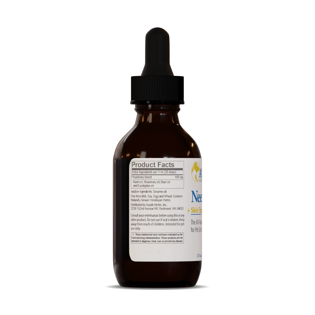 Pet +Skin Topical Drops