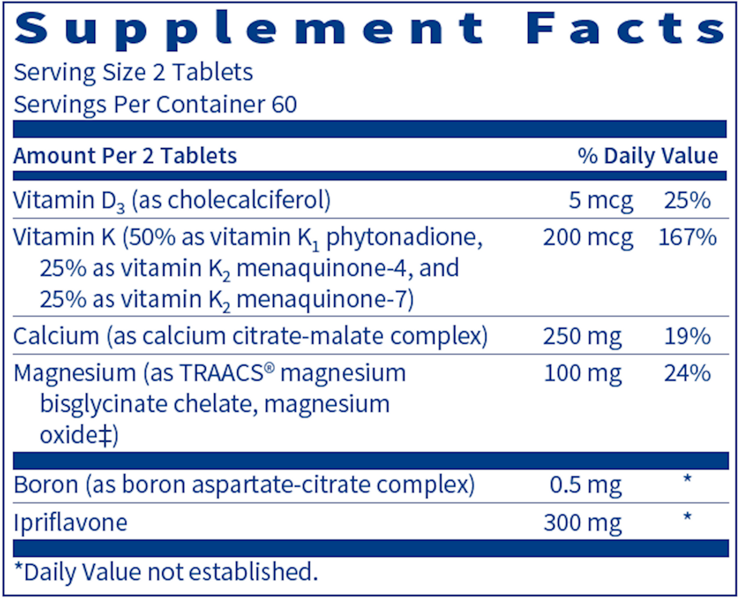 OsteoThera + Ipriflavone