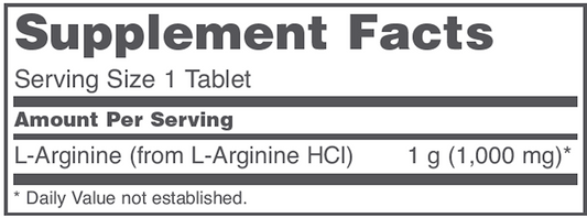 L-Arginine 1000mg