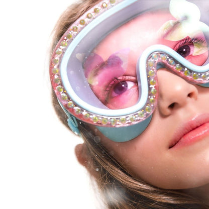 Blue Sea Mermaid Swim Goggles