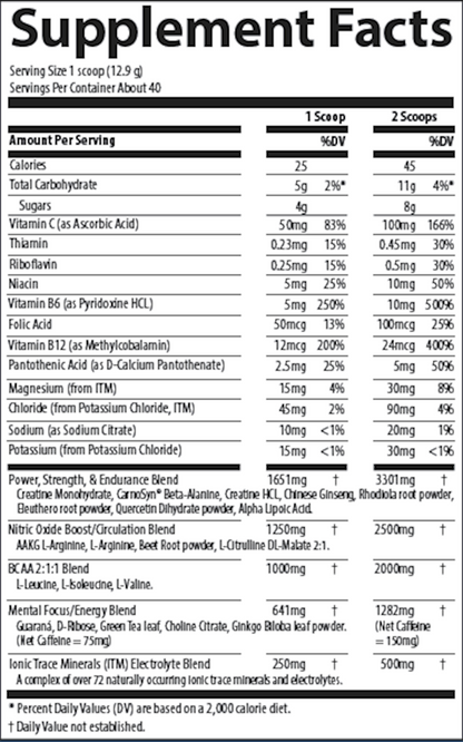 CLEAN Pre Workout