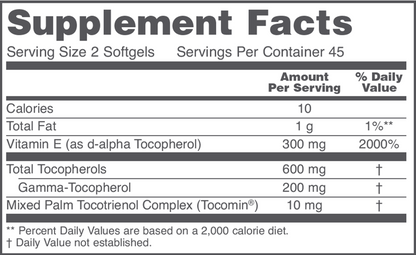 Gamma Vitamin E Complex