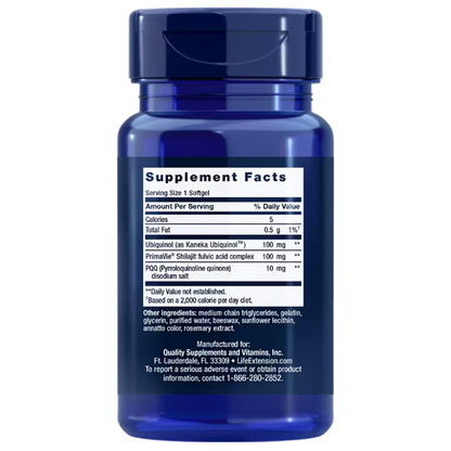 Super Ubiquinol CoQ10 w/ PQQ