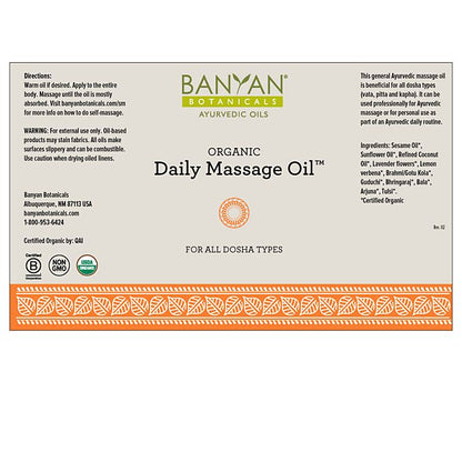 Daily Massage Oil