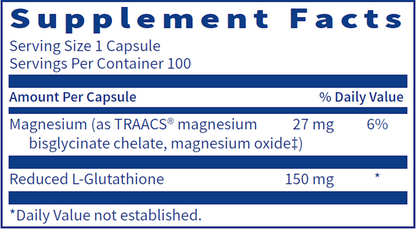 Reduced L-Glutathione 150 mg