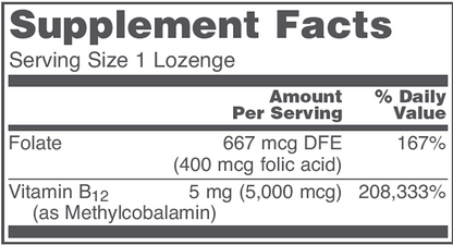 Methyl B12 5000 mcg