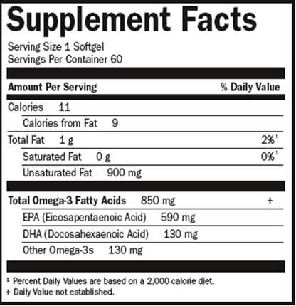 Omega-3 Orange Flavor