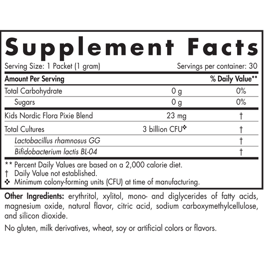 Kids Probiotic Pixies Rad Berry