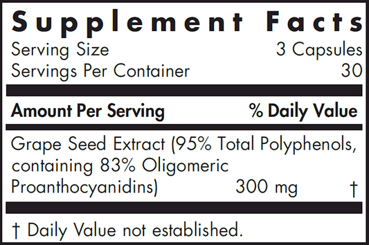 Grape Pips Proanthocyanidins